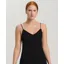Hanro Woolen Silk Spaghetti Strap Top in Black